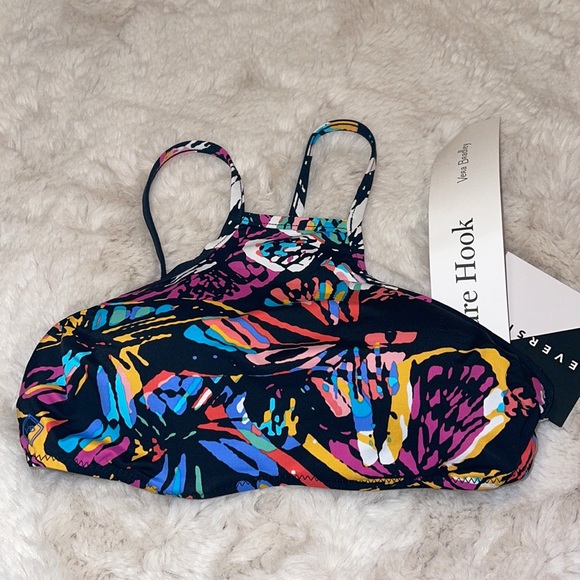 Vera Bradley Swimwear Reversible Halter Top XS - Picture 1 of 11